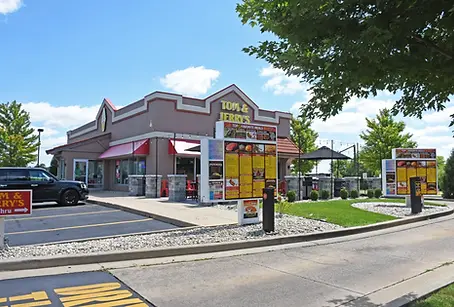 Double Dave's restaurant exterior sunny day